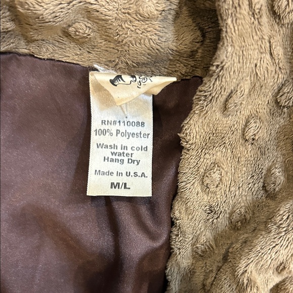 Brown Textured Robe - Picture 2 of 6